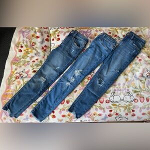 Lot of 3 pairs of girls Old Navy jeggings
